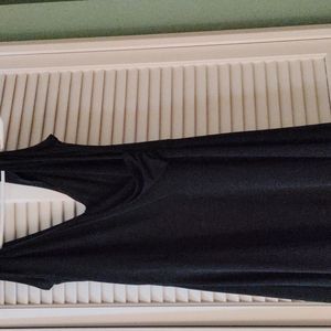 Black knit dress medium